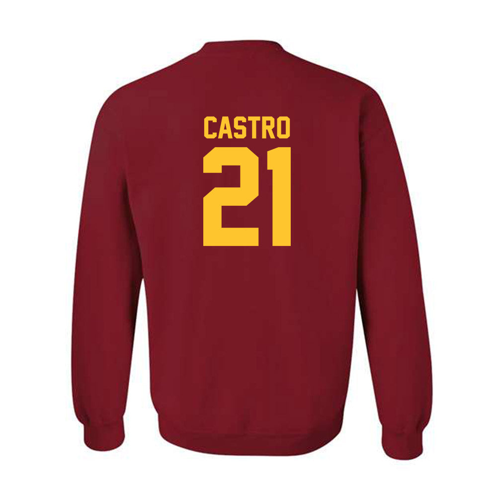 USC - NCAA Football : Trestin Castro - Classic Shersey Crewneck Sweatshirt-1