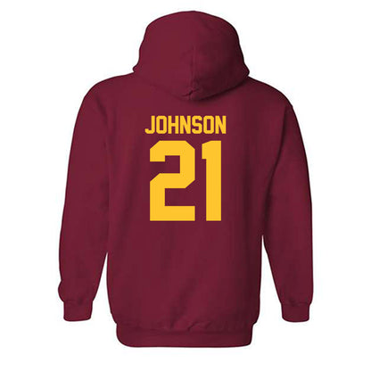 USC - NCAA Football : Chasen Johnson - Classic Shersey Hooded Sweatshirt-1