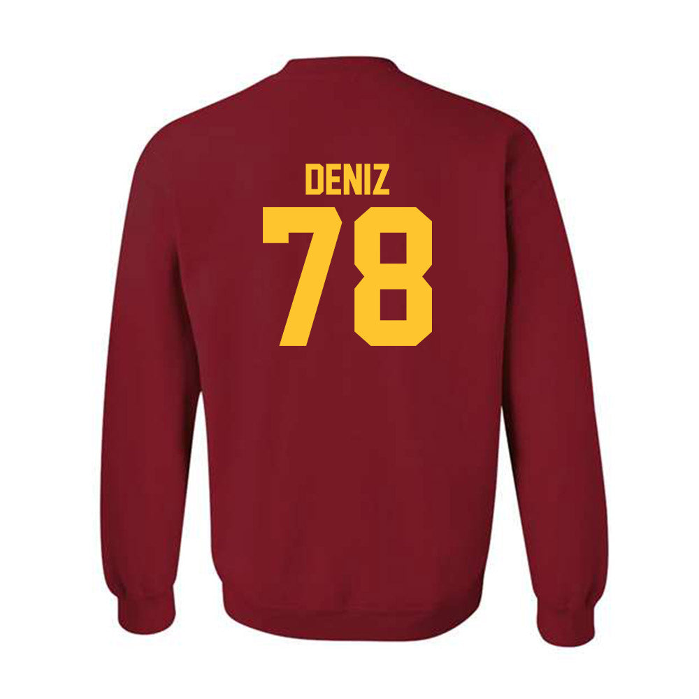 USC - NCAA Football : Chase Deniz - Classic Shersey Crewneck Sweatshirt-1