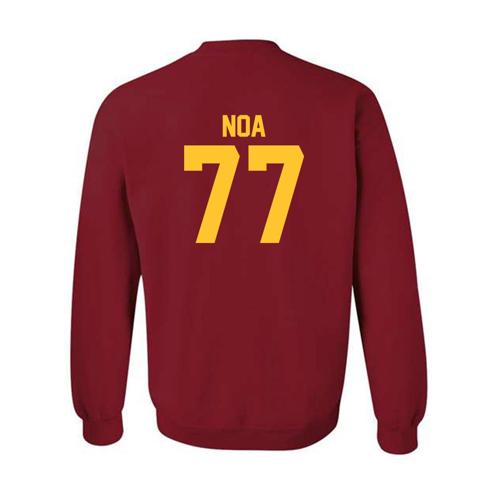 USC - NCAA Football : Alani Noa - Classic Shersey Crewneck Sweatshirt-1
