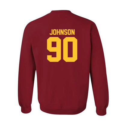USC - NCAA Football : Jake Johnson - Classic Shersey Crewneck Sweatshirt-1