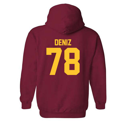 USC - NCAA Football : Chase Deniz - Classic Shersey Hooded Sweatshirt-1