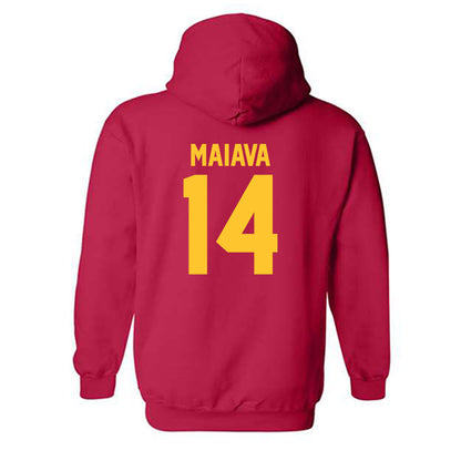 USC - NCAA Football : Jayden Maiava - Classic Shersey Hooded Sweatshirt-1