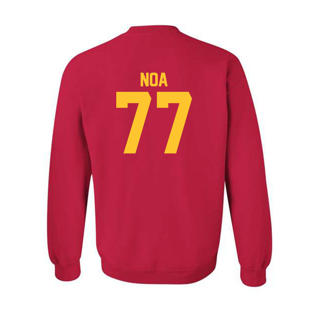 USC - NCAA Football : Alani Noa - Classic Shersey Crewneck Sweatshirt-1