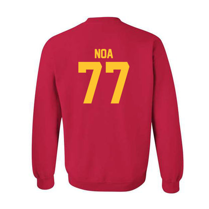USC - NCAA Football : Alani Noa - Classic Shersey Crewneck Sweatshirt-1