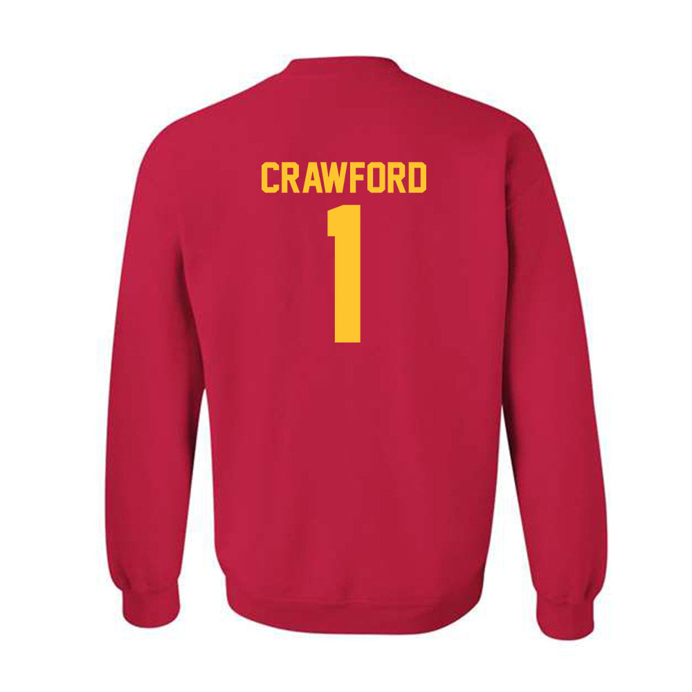 USC - NCAA Football : Kameryn Crawford - Classic Shersey Crewneck Sweatshirt-1