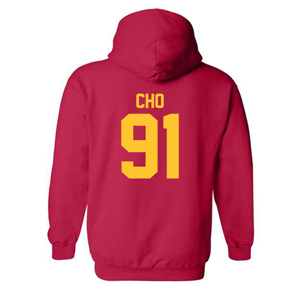 USC - NCAA Football : Brendan Cho - Classic Shersey Hooded Sweatshirt-1