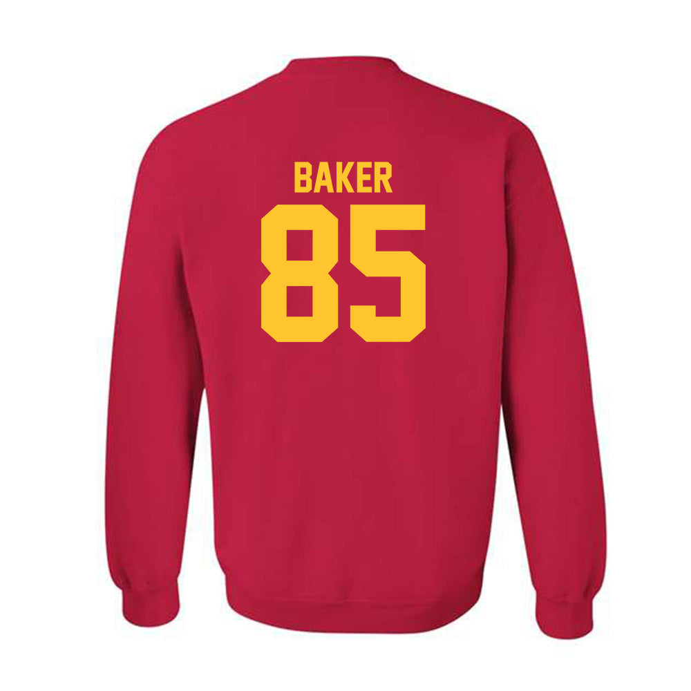 USC - NCAA Football : Tron Baker - Classic Shersey Crewneck Sweatshirt-1