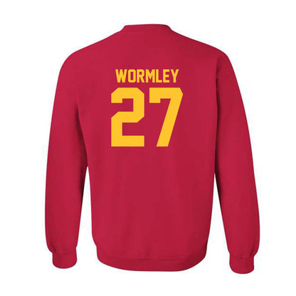USC - NCAA Football : Riley Wormley - Classic Shersey Crewneck Sweatshirt-1