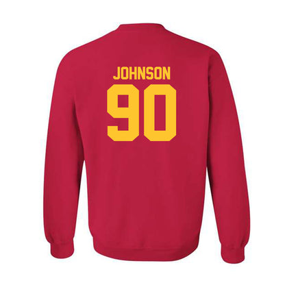 USC - NCAA Football : Jake Johnson - Classic Shersey Crewneck Sweatshirt-1