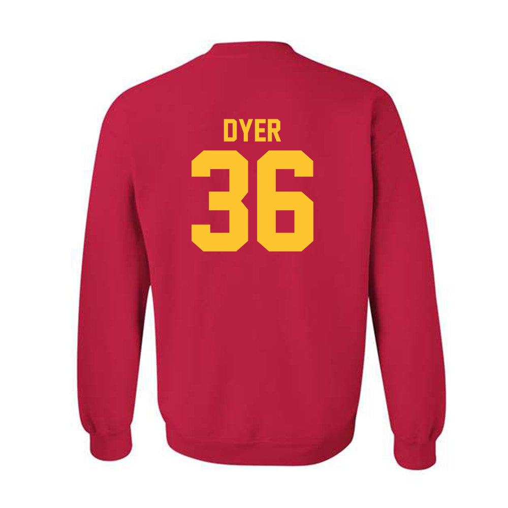 USC - NCAA Football : Peyton Dyer - Classic Shersey Crewneck Sweatshirt-1
