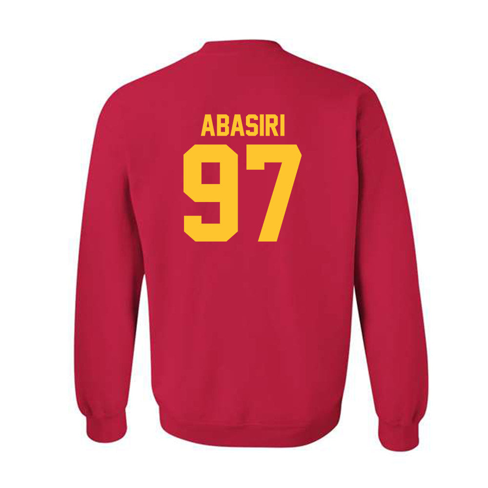 USC - NCAA Football : Jide Abasiri - Classic Shersey Crewneck Sweatshirt-1