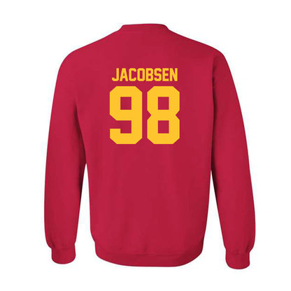 USC - NCAA Football : Cash Jacobsen - Classic Shersey Crewneck Sweatshirt-1