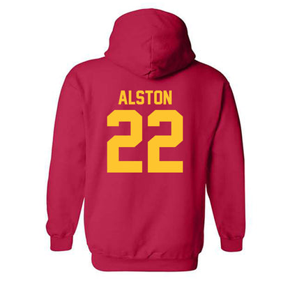 USC - NCAA Football : Shahn Alston - Classic Shersey Hooded Sweatshirt-1