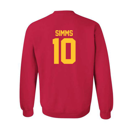 USC - NCAA Football : Corey Simms - Classic Shersey Crewneck Sweatshirt-1