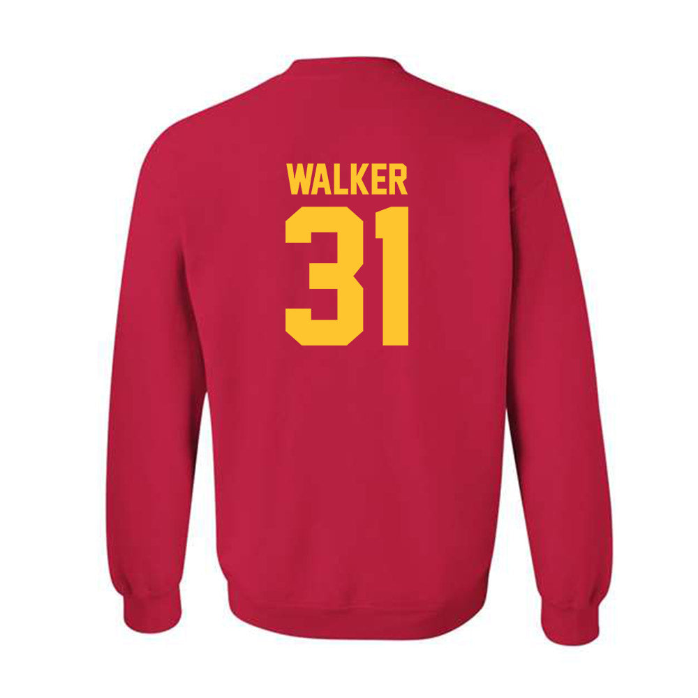 USC - NCAA Football : Jadyn Walker - Classic Shersey Crewneck Sweatshirt-1