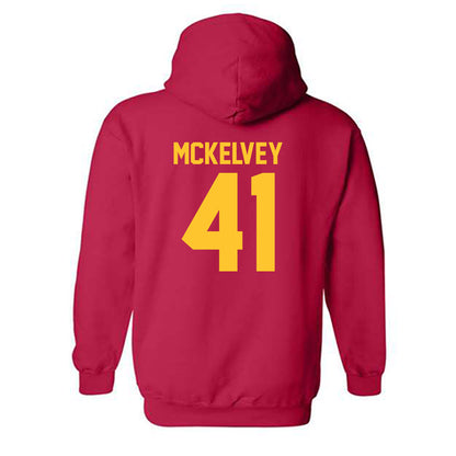 USC - NCAA Football : Cian McKelvey - Classic Shersey Hooded Sweatshirt-1