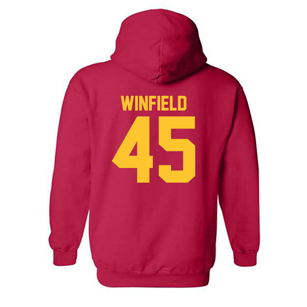 USC - NCAA Football : Jaimeon Winfield - Classic Shersey Hooded Sweatshirt-1