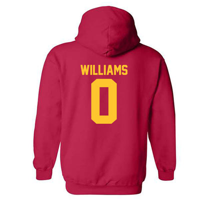 USC - NCAA Football : Zacharyus Williams - Classic Shersey Hooded Sweatshirt-1