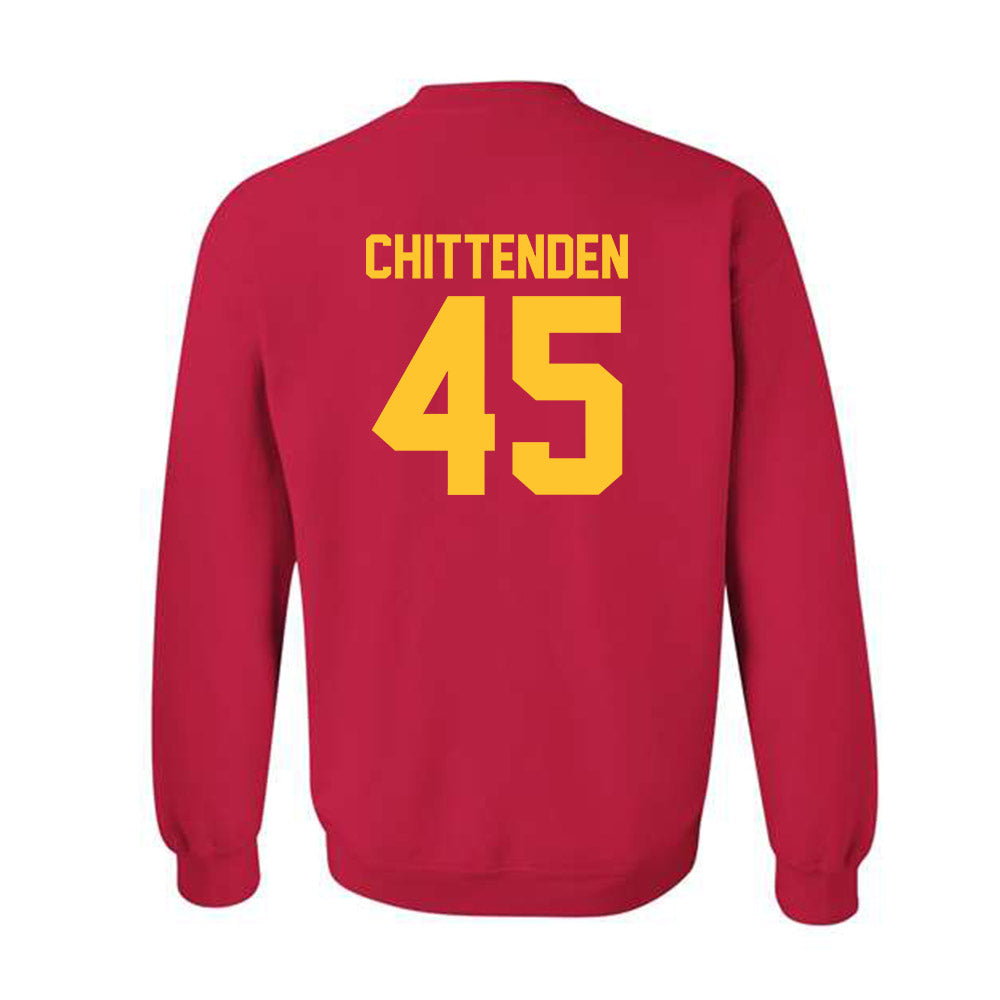 USC - NCAA Football : caden chittenden - Classic Shersey Crewneck Sweatshirt-1