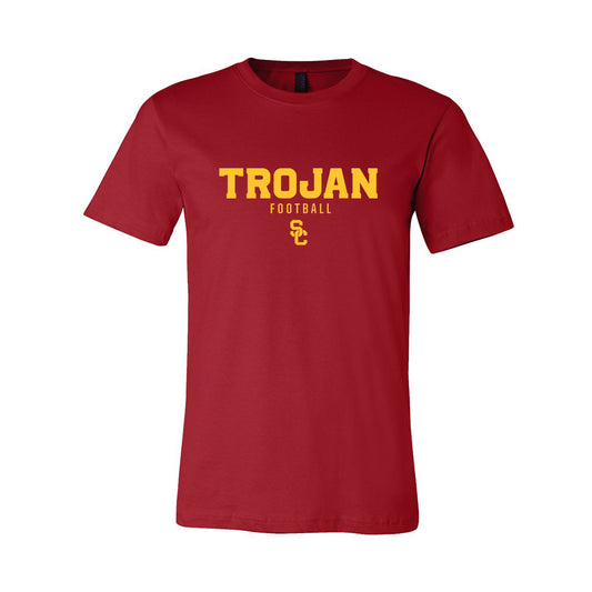 USC - NCAA Football : Manoah Leiato - Classic Shersey Jersey T-Shirt-0