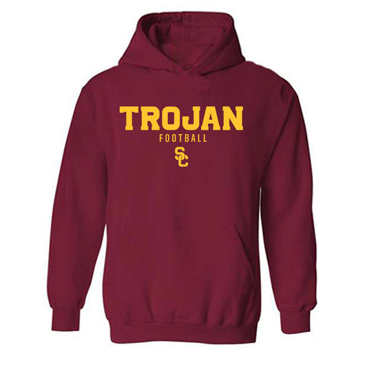 USC - NCAA Football : Giancarlo Rufo - Classic Shersey Hooded Sweatshirt-0