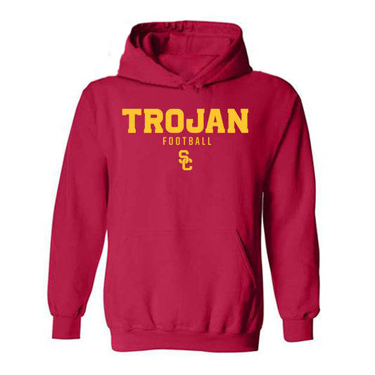 USC - NCAA Football : Elijah Newby - Classic Shersey Hooded Sweatshirt-0