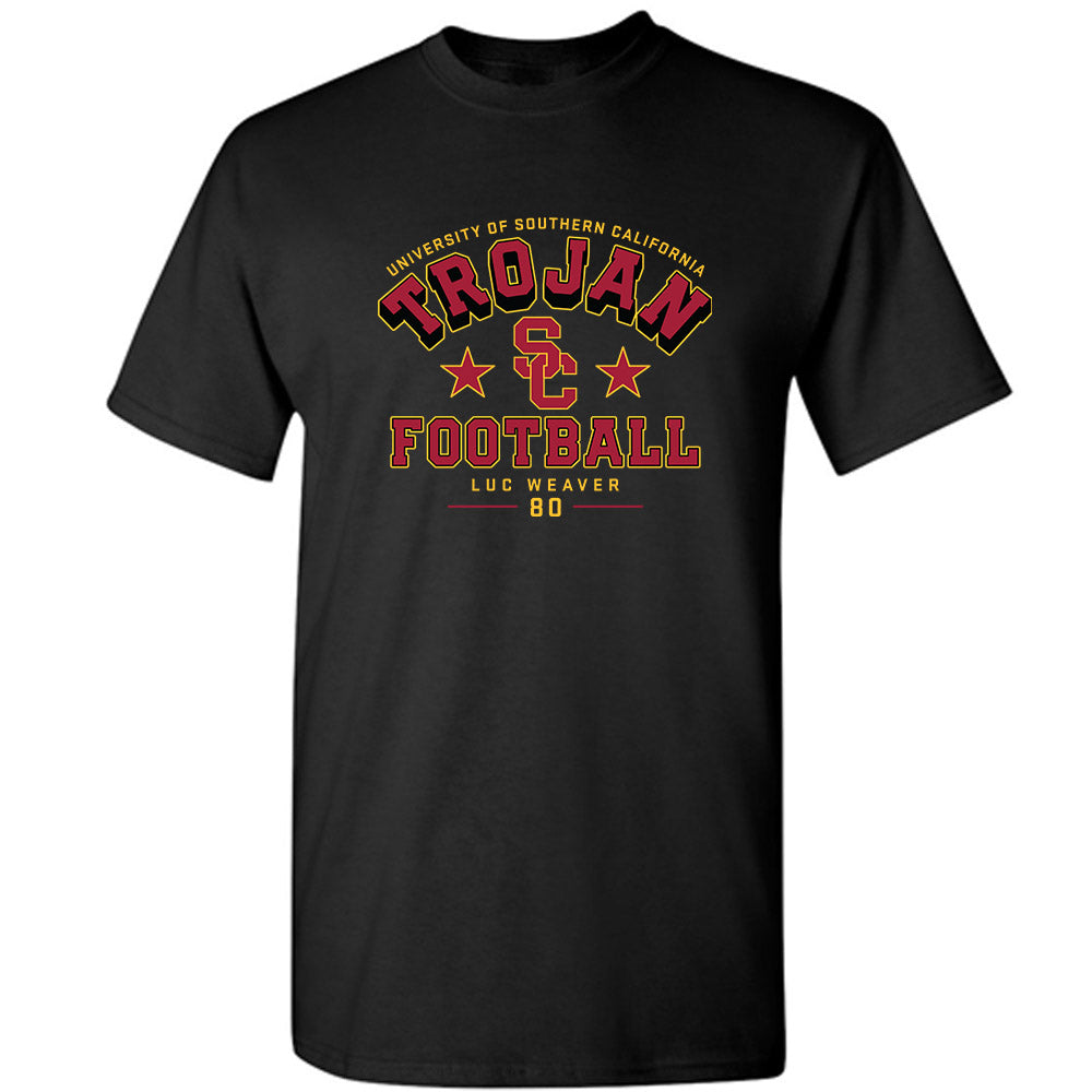 USC - NCAA Football : Luc Weaver - Classic Fashion Shersey T-Shirt-0