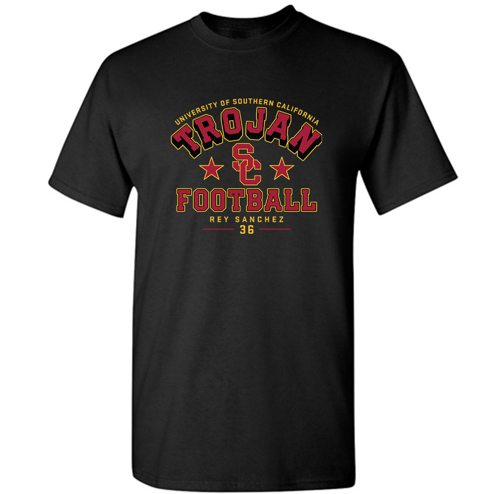 USC - NCAA Football : Rey Sanchez - Classic Fashion Shersey T-Shirt-0