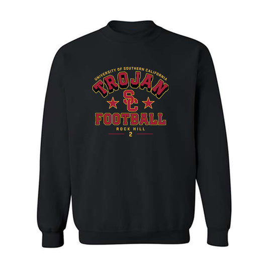 USC - NCAA Football : Rock Hill - Classic Fashion Shersey Crewneck Sweatshirt-0