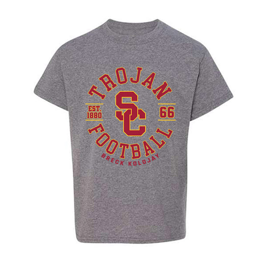 USC - NCAA Football : Breck Kolojay - Youth T-Shirt-0