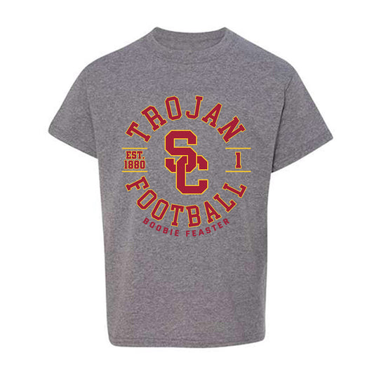 USC - NCAA Football : Boobie Feaster - Youth T-Shirt-0