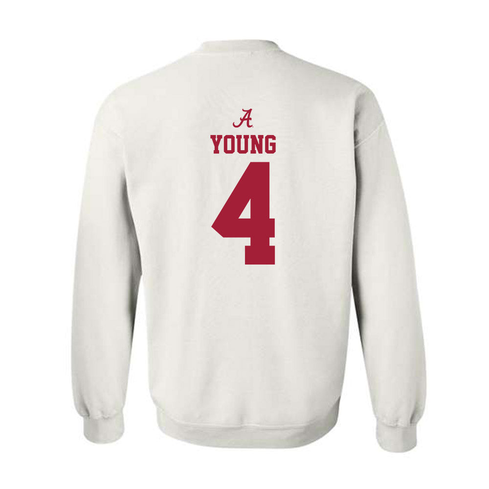 Alabama - NCAA Softball : Jena Young - Sports Shersey Crewneck Sweatshirt-1