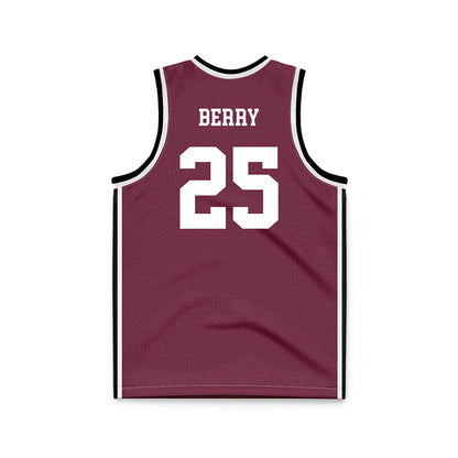 Fordham - NCAA Women's Basketball : Kaila Berry - Maroon Basketball Jersey-1