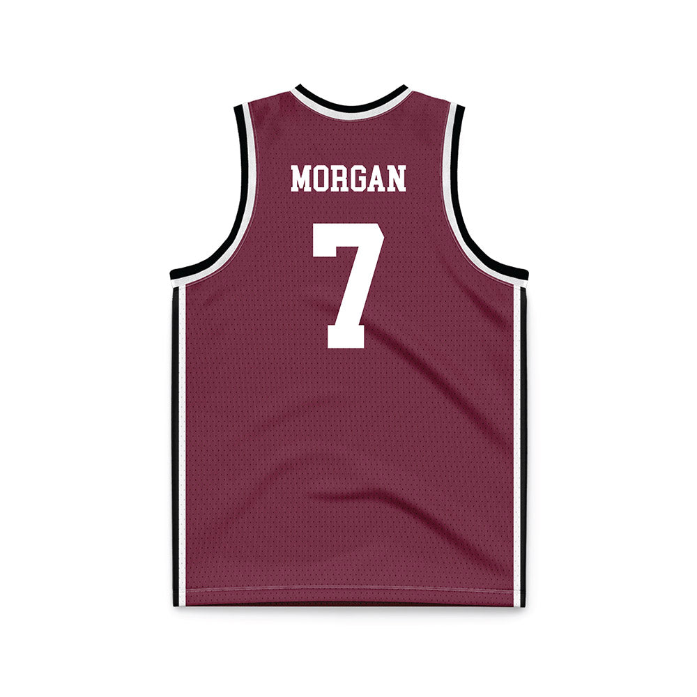 Fordham - NCAA Women's Basketball : Tia Morgan - Maroon Basketball Jersey-1
