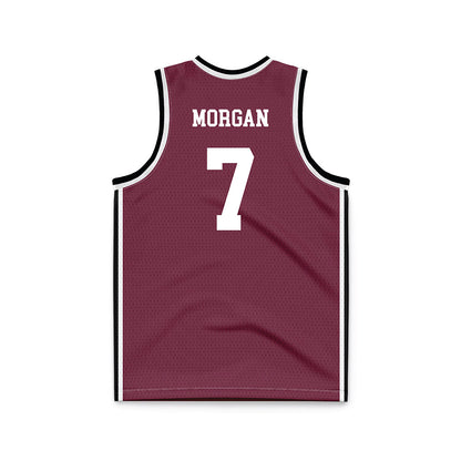 Fordham - NCAA Women's Basketball : Tia Morgan - Maroon Basketball Jersey-1