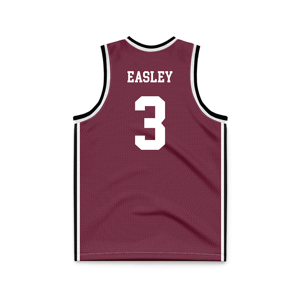 Fordham - NCAA Women's Basketball : Carryn Easley - Maroon Basketball Jersey-1