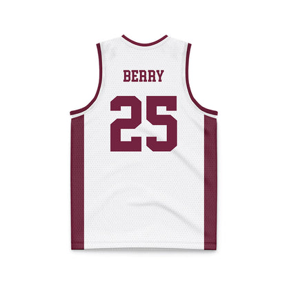Fordham - NCAA Women's Basketball : Kaila Berry - White Basketball Jersey-1