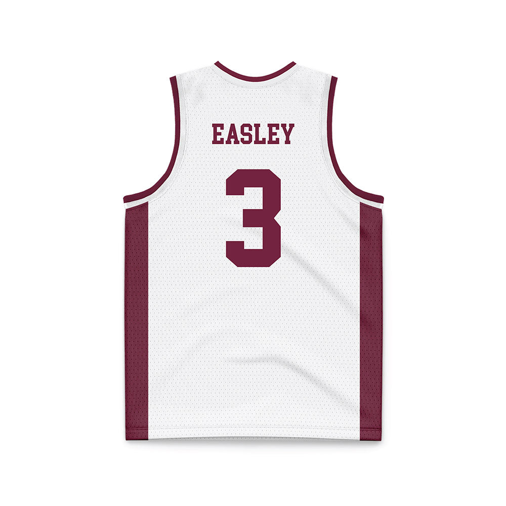 Fordham - NCAA Women's Basketball : Carryn Easley - White Basketball Jersey-1