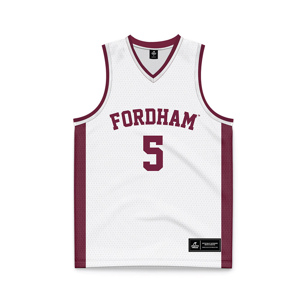 Fordham - NCAA Women's Basketball : Chae Harris - White Basketball Jersey
