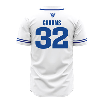 Georgia State - NCAA Baseball : Brian Crooms - White Jersey-1