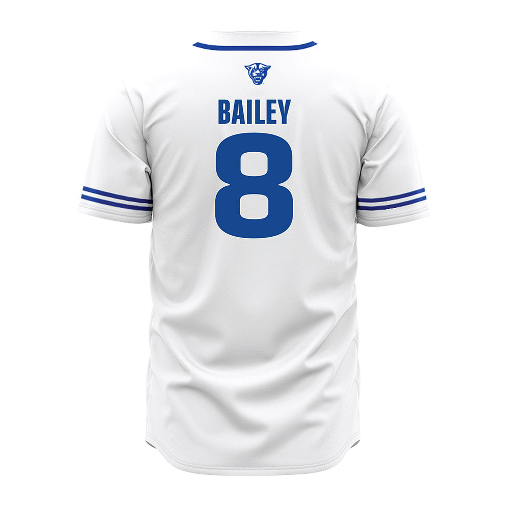 Georgia State - NCAA Baseball : Carter Bailey - White Jersey-1