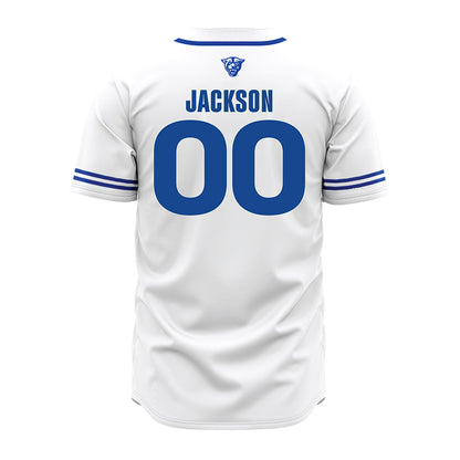 Georgia State - NCAA Baseball : David Jackson - White Jersey-1