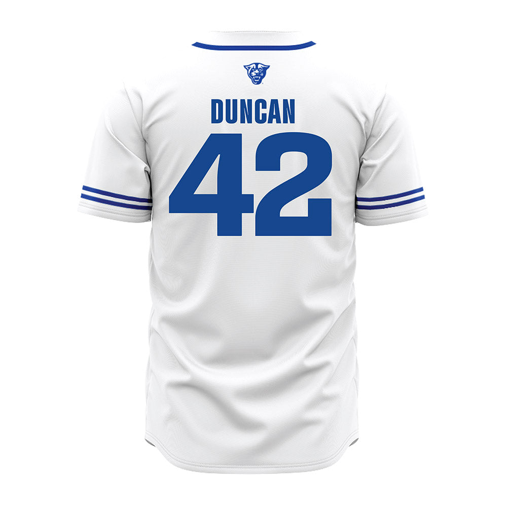 Georgia State - NCAA Baseball : Jackson Duncan - White Jersey-1