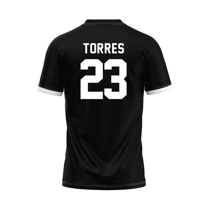 USC Upstate - NCAA Baseball : Chris Torres - Black Baseball Jersey-1