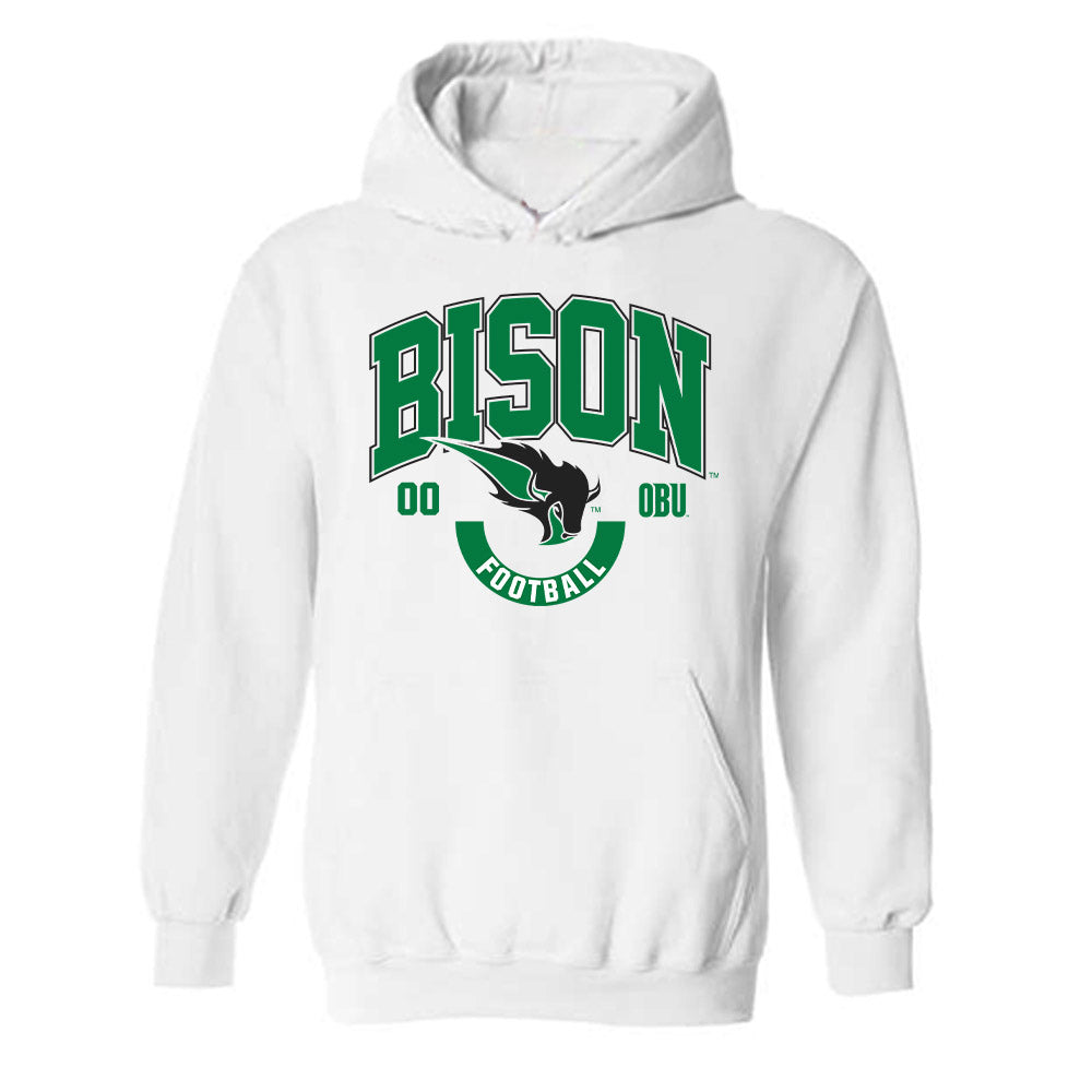 OKBU - NCAA Football : William Urchison - Classic Fashion Shersey Hooded Sweatshirt-0