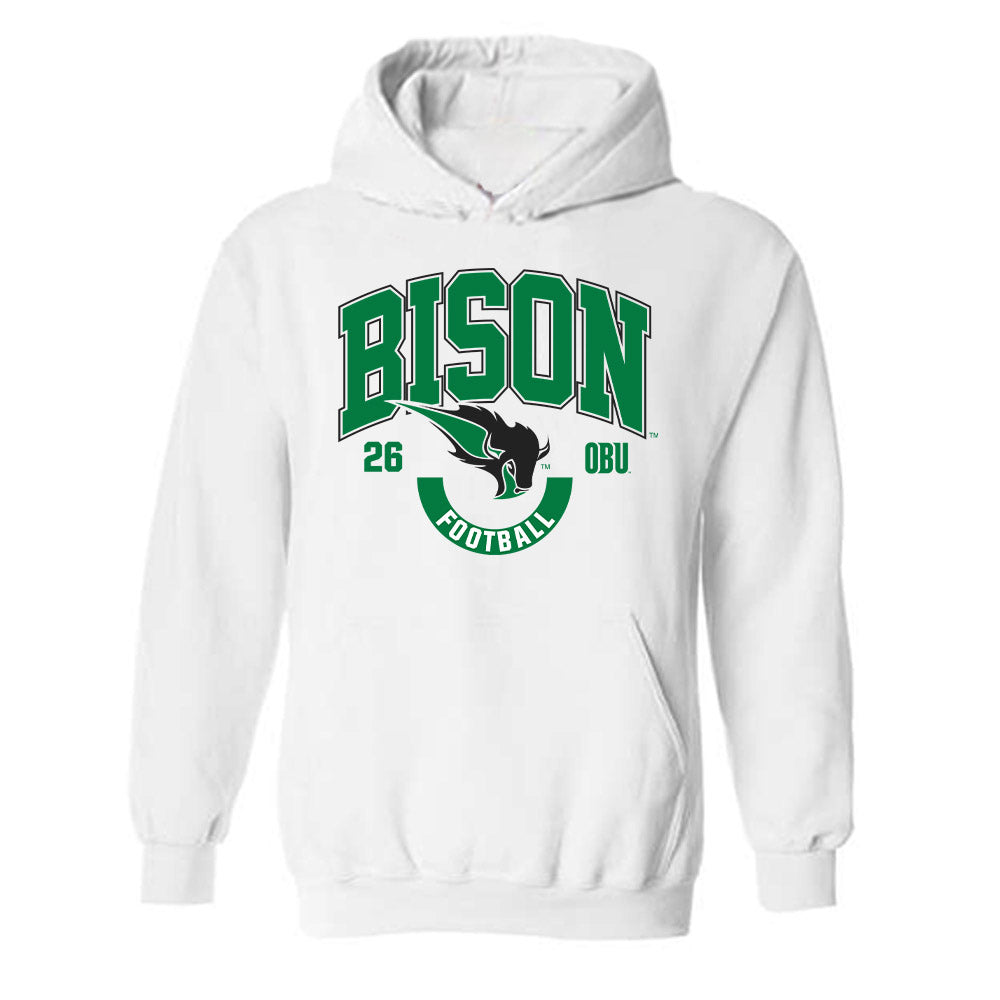 OKBU - NCAA Football : Devan Daniels - Classic Fashion Shersey Hooded Sweatshirt-0
