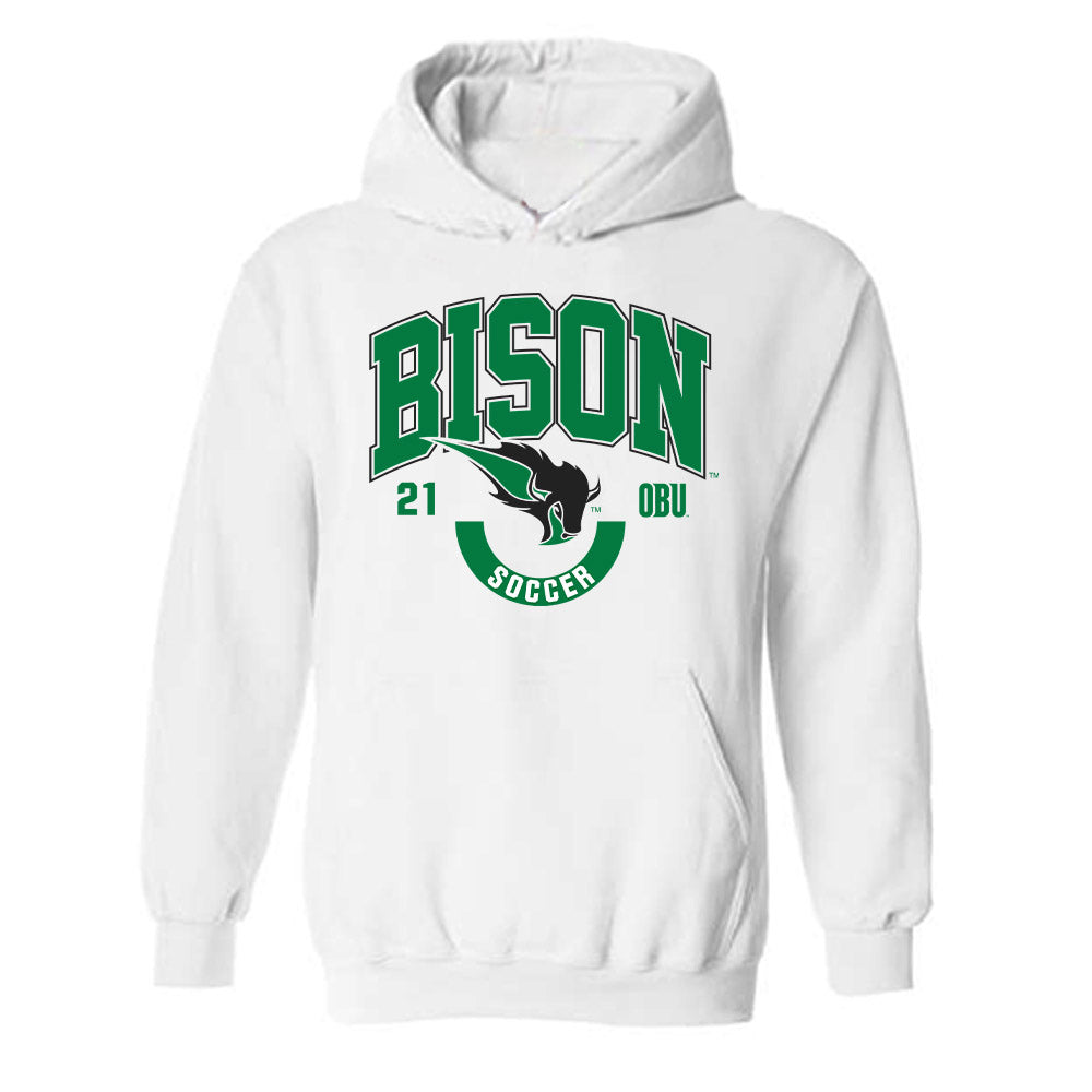 OKBU - NCAA Women's Soccer : Kiersten ArensArens - Classic Fashion Shersey Hooded Sweatshirt-0