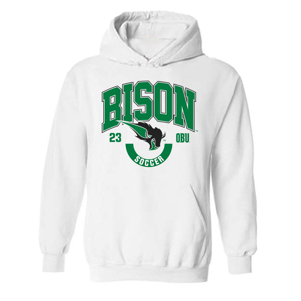 OKBU - NCAA Women's Soccer : Jordan Jaye - Classic Fashion Shersey Hooded Sweatshirt-0
