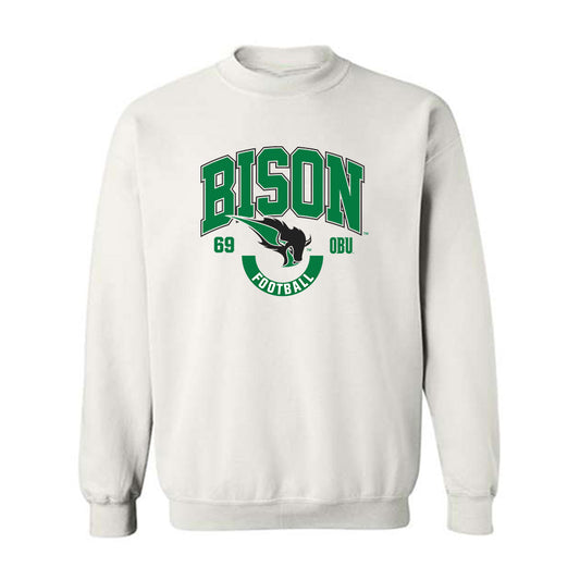 OKBU - NCAA Football : Morgan Cobb - Classic Fashion Shersey Crewneck Sweatshirt-0
